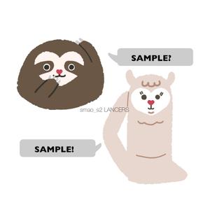 smao_s2 (smao_s2)さんのサイトの吹き出し用キャラクター2点の制作依頼です。への提案