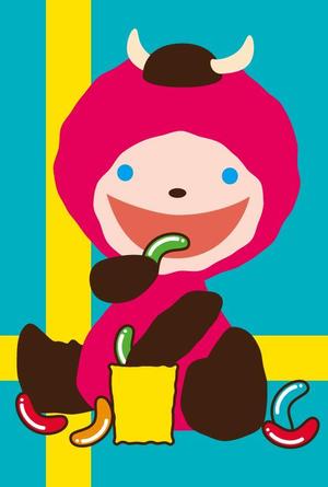 風雅 (fuga_canon)さんの輸入菓子・グミのキャラクター作成への提案