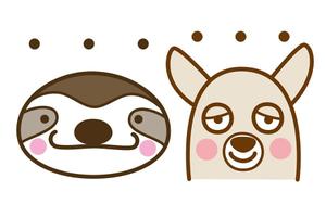 ISSOKU (kazunori131)さんのサイトの吹き出し用キャラクター2点の制作依頼です。への提案