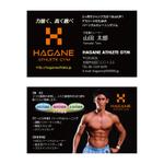 TsudaKobo (TsudaKobo)さんのHAGANE ATHLETE GYM　（ビジネス名刺作成依頼）への提案