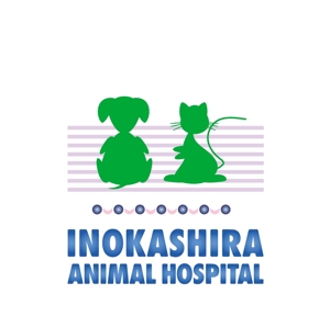 DIBDesignさんの｢井の頭通り動物病院　または　INOKASHIRA　ANIMAL　HOSPITAL」のロゴ作成への提案