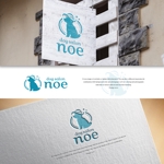 design vero (VERO)さんの新規オープン　フレンチカントリー風のトリミングサロン　「noe」のロゴへの提案