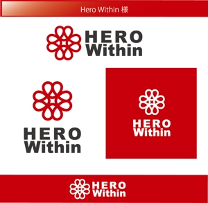 FISHERMAN (FISHERMAN)さんの【文字ロゴ作成】会社の行動指針（Hero Within）への提案