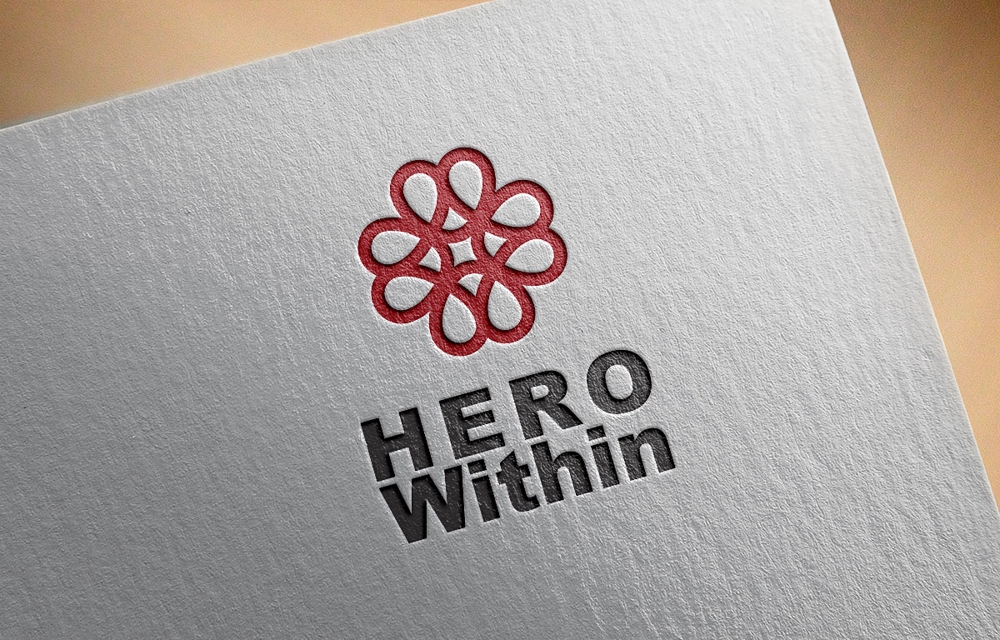 【文字ロゴ作成】会社の行動指針（Hero Within）
