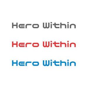 teppei (teppei-miyamoto)さんの【文字ロゴ作成】会社の行動指針（Hero Within）への提案