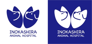 horohoro (horohoro)さんの｢井の頭通り動物病院　または　INOKASHIRA　ANIMAL　HOSPITAL」のロゴ作成への提案