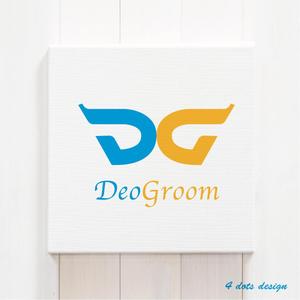 4 dots design (4-dots-design)さんのグルーミング・ペット消臭用のスプレー「DeoGroom」のロゴへの提案