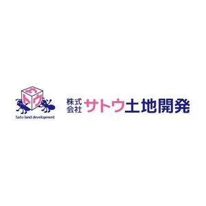 neomasu (neomasu)さんの「株式会社サトウ土地開発」の看板ロゴ制作への提案