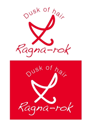 horieyutaka1 (horieyutaka1)さんの「Dusk of hair Ragna-rok」のロゴ作成への提案