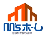 和宇慶文夫 (katu3455)さんの「M'sホーム　有限会社　伊友建築」のロゴ作成への提案