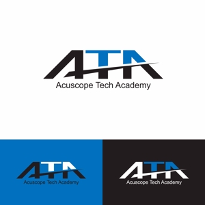 ロゴ研究所 (rogomaru)さんの「ATA（Acuscope Tech Academy）」ロゴ作成への提案