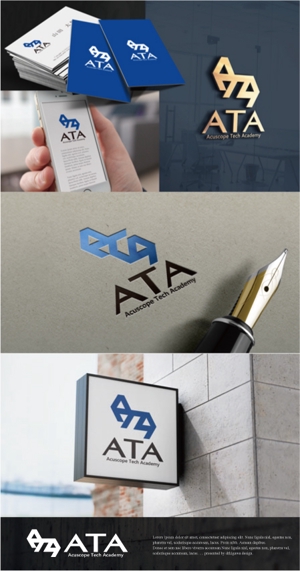 drkigawa (drkigawa)さんの「ATA（Acuscope Tech Academy）」ロゴ作成への提案