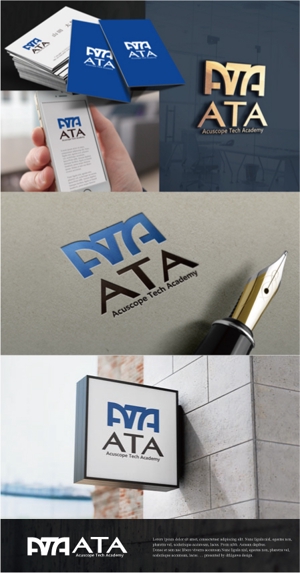 drkigawa (drkigawa)さんの「ATA（Acuscope Tech Academy）」ロゴ作成への提案