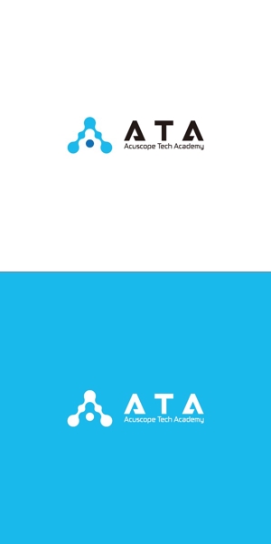 ヘッドディップ (headdip7)さんの「ATA（Acuscope Tech Academy）」ロゴ作成への提案