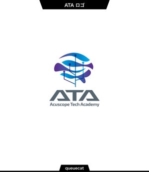 queuecat (queuecat)さんの「ATA（Acuscope Tech Academy）」ロゴ作成への提案