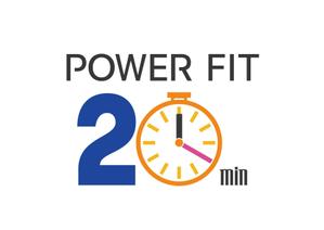 tora (tora_09)さんのフィットネス事業「POWER FIT 20min」のロゴへの提案