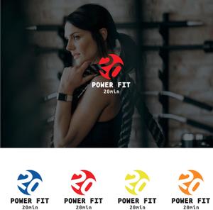 URBAN (urban-web-style)さんのフィットネス事業「POWER FIT 20min」のロゴへの提案