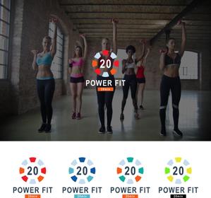 URBAN (urban-web-style)さんのフィットネス事業「POWER FIT 20min」のロゴへの提案