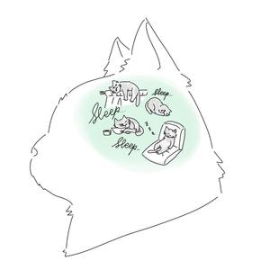とさかママ (tosaka_mom)さんの脳内メーカーのようなイラストを猫verで3つ描いてほしい(参考画像多数あり)への提案
