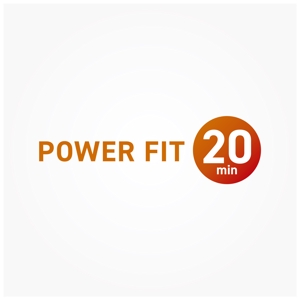 FUNCTION (sift)さんのフィットネス事業「POWER FIT 20min」のロゴへの提案