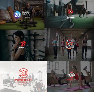 URBAN (urban-web-style)さんのフィットネス事業「POWER FIT 20min」のロゴへの提案