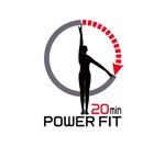 MacMagicianさんのフィットネス事業「POWER FIT 20min」のロゴへの提案