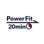 ryuusei-go ()さんのフィットネス事業「POWER FIT 20min」のロゴへの提案