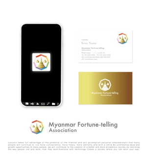 tog_design (tog_design)さんのミャンマー暦八曜日フォーチュンアカデミーのロゴ＋マークへの提案