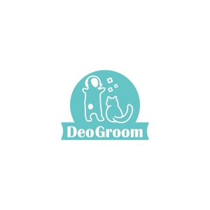 crawl (sumii430)さんのグルーミング・ペット消臭用のスプレー「DeoGroom」のロゴへの提案