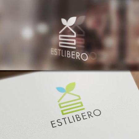 BKdesign (late_design)さんの不動産代行サービス「エストリベロ　ESTLIBERO」のロゴの提案をお願いします。（商標登録予定なしへの提案