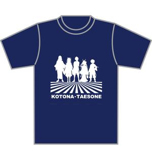 Chiiiz (chiiiz)さんのキャラクターシルエットを使ったTシャツのデザインへの提案