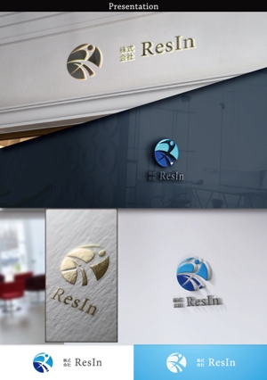 hayate_design (hayate_desgn)さんの株式会社ResIn(コンサルタント会社）の企業ロゴ作成をお願いしますへの提案