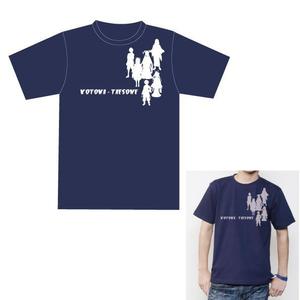 marukei (marukei)さんのキャラクターシルエットを使ったTシャツのデザインへの提案