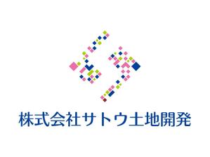 さんの「株式会社サトウ土地開発」の看板ロゴ制作への提案