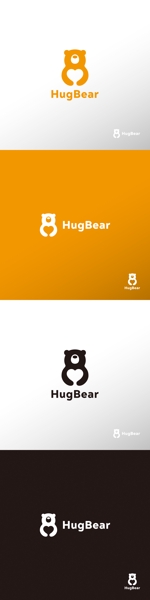 doremi (doremidesign)さんのアウトドアブランド「HugBear」のロゴデザインへの提案