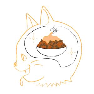 あーまん (aaman)さんの脳内メーカーのようなイラストを猫verで3つ描いてほしい(参考画像多数あり)への提案