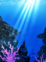 千石彩翔（せんごくあいと） (sengoku01)さんのソーシャルゲームに使用する背景イラスト（海底）への提案