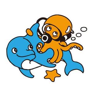 dwork (dwork)さんのダイビングスクールのキャラクター製作への提案
