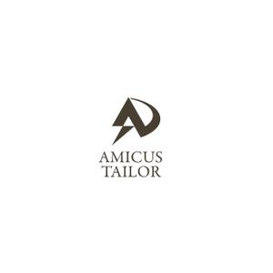 TAD (Sorakichi)さんのオーダースーツブランド「AMICUS TAILOR」のロゴ作製への提案