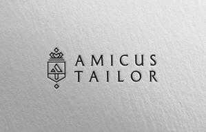 ALTAGRAPH (ALTAGRAPH)さんのオーダースーツブランド「AMICUS TAILOR」のロゴ作製への提案