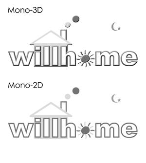 macj1818さんの「willhome」のロゴ作成への提案