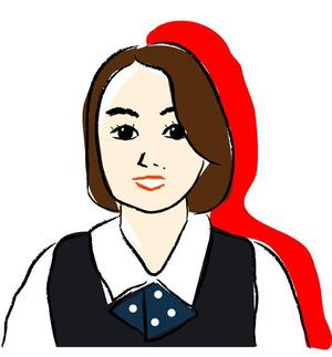 セザンヌ林 ()さんの会社ホームページ掲載似顔絵依頼への提案