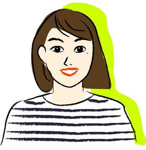 セザンヌ林 ()さんの会社ホームページ掲載似顔絵依頼への提案