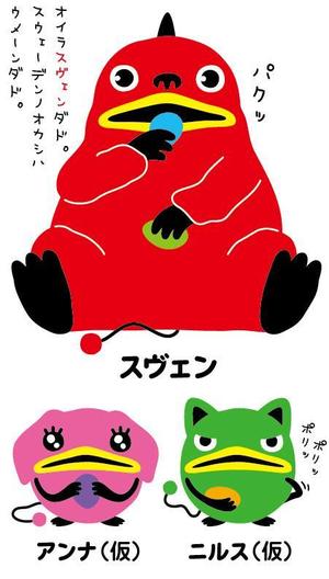 とし (toshikun)さんの輸入菓子・グミのキャラクター作成への提案