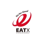 design wats (wats)さんの『食べる』で世界を繋ぐ株式会社EATx（イートエックス）ロゴ　企業スローガンGo for Good　への提案