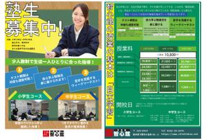 株式会社ネクシスソリューションズ (nakazawa_k)さんの学習塾の新年度募集チラシへの提案