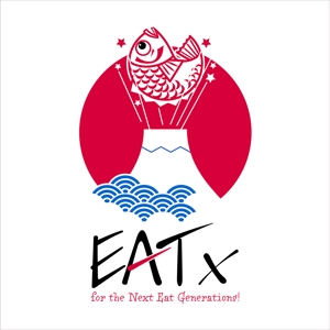 JOB-AID (neon-tani)さんの『食べる』で世界を繋ぐ株式会社EATx（イートエックス）ロゴ　企業スローガンGo for Good　への提案