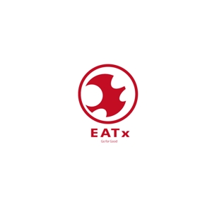 Cheshirecatさんの『食べる』で世界を繋ぐ株式会社EATx（イートエックス）ロゴ　企業スローガンGo for Good　への提案