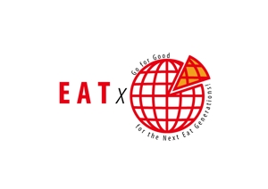 luckykent (luckykent)さんの『食べる』で世界を繋ぐ株式会社EATx（イートエックス）ロゴ　企業スローガンGo for Good　への提案