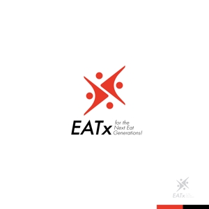 sakari2 (sakari2)さんの『食べる』で世界を繋ぐ株式会社EATx（イートエックス）ロゴ　企業スローガンGo for Good　への提案